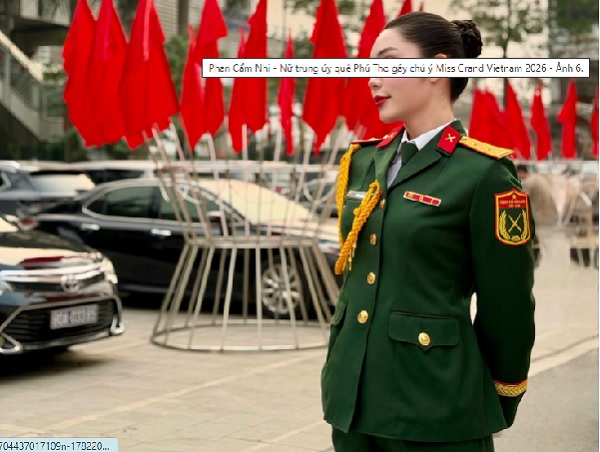 Phan Cẩm Nhi từ Phú Thọ gây ấn tượng tại Miss Grand Vietnam 2026 1